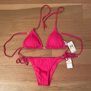 Michael Kors Electric Pink Bikini - Size M - NWT ($124US)!